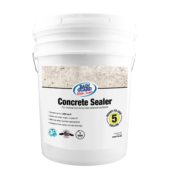 Rainguard Brands 5 Gal. Concrete Sealer, Natural Finish, Clear SP-4005